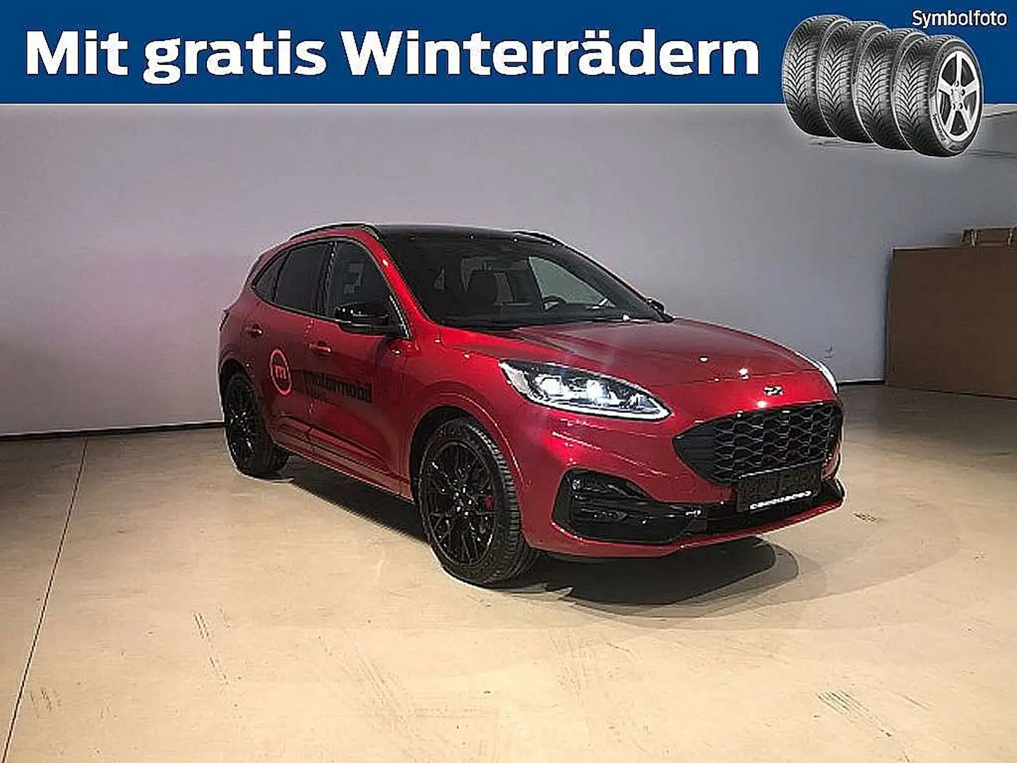 Ford Kuga 2,5 Duratec FHEV ST-Line X Aut. *Black Pac... Rot - 1