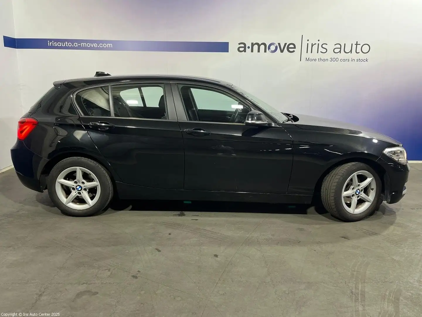 BMW 116 D BOITE AUTO | CAPTEUR AV/AR | NAVIGATION Noir - 2