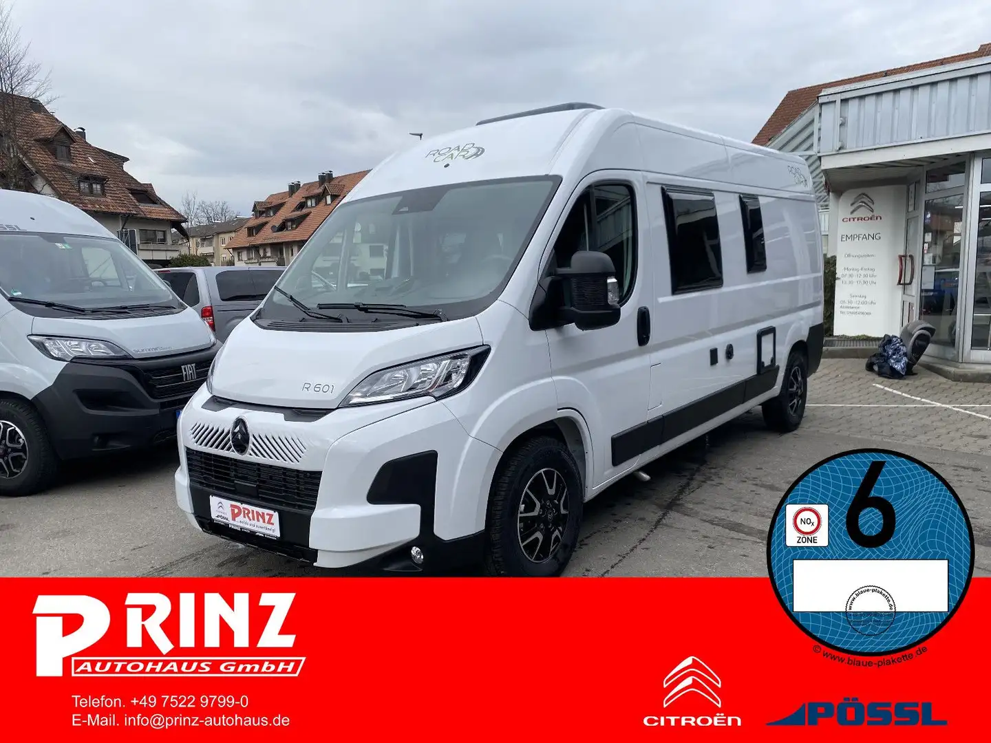 Roadcar R 601 Heavy 140 PS *4 Schlafpl.*Mod.2025 *Isofix Weiß - 1