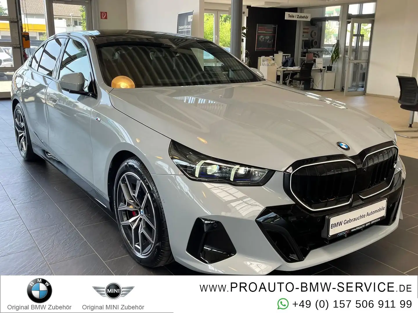BMW 520 d M Sport Pro K.Zg/HUD/Pano/A-LED/360°Kam/H-K Grau - 1