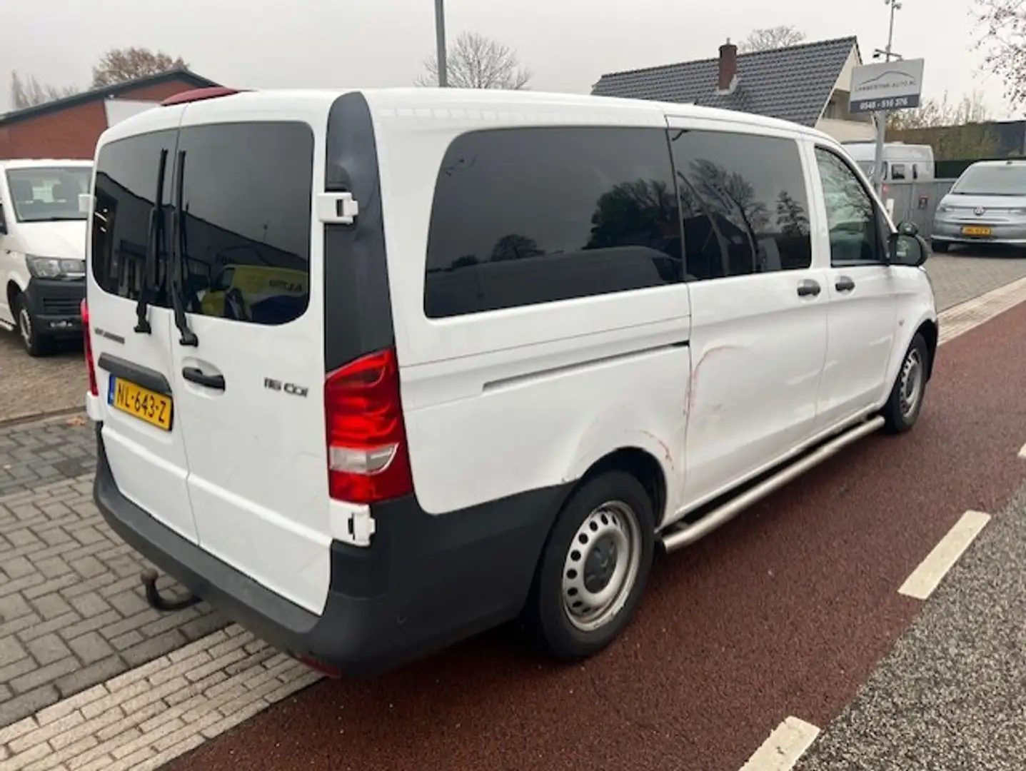 Mercedes-Benz Vito Tourer 116 CDI 120KW AUTOM. Lang KLIMA BRIEF 8P PK Blanc - 2