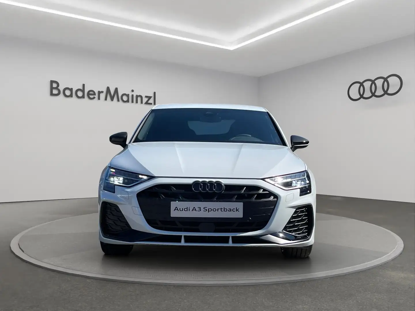 Audi A3 Sportback 2.0 TDI S-Line Matrix Navi Weiß - 2