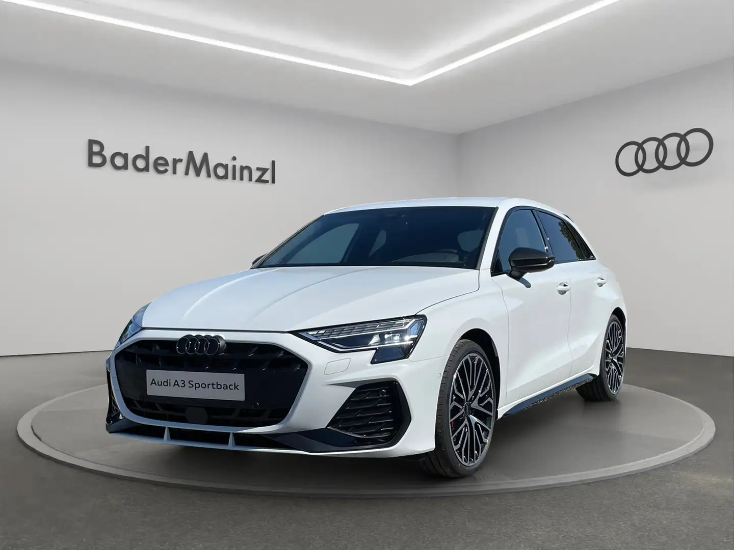 Audi A3 Sportback 2.0 TDI S-Line Matrix Navi Weiß - 1