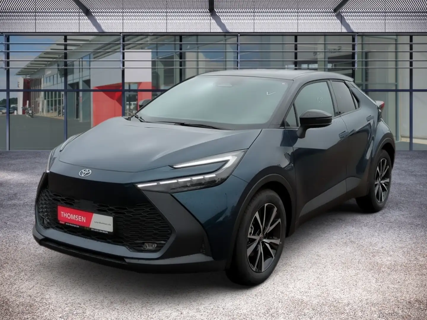 Toyota C-HR Team D LED, DAB, SHZ, ACC, RFK, NS, NAVI Azul - 2