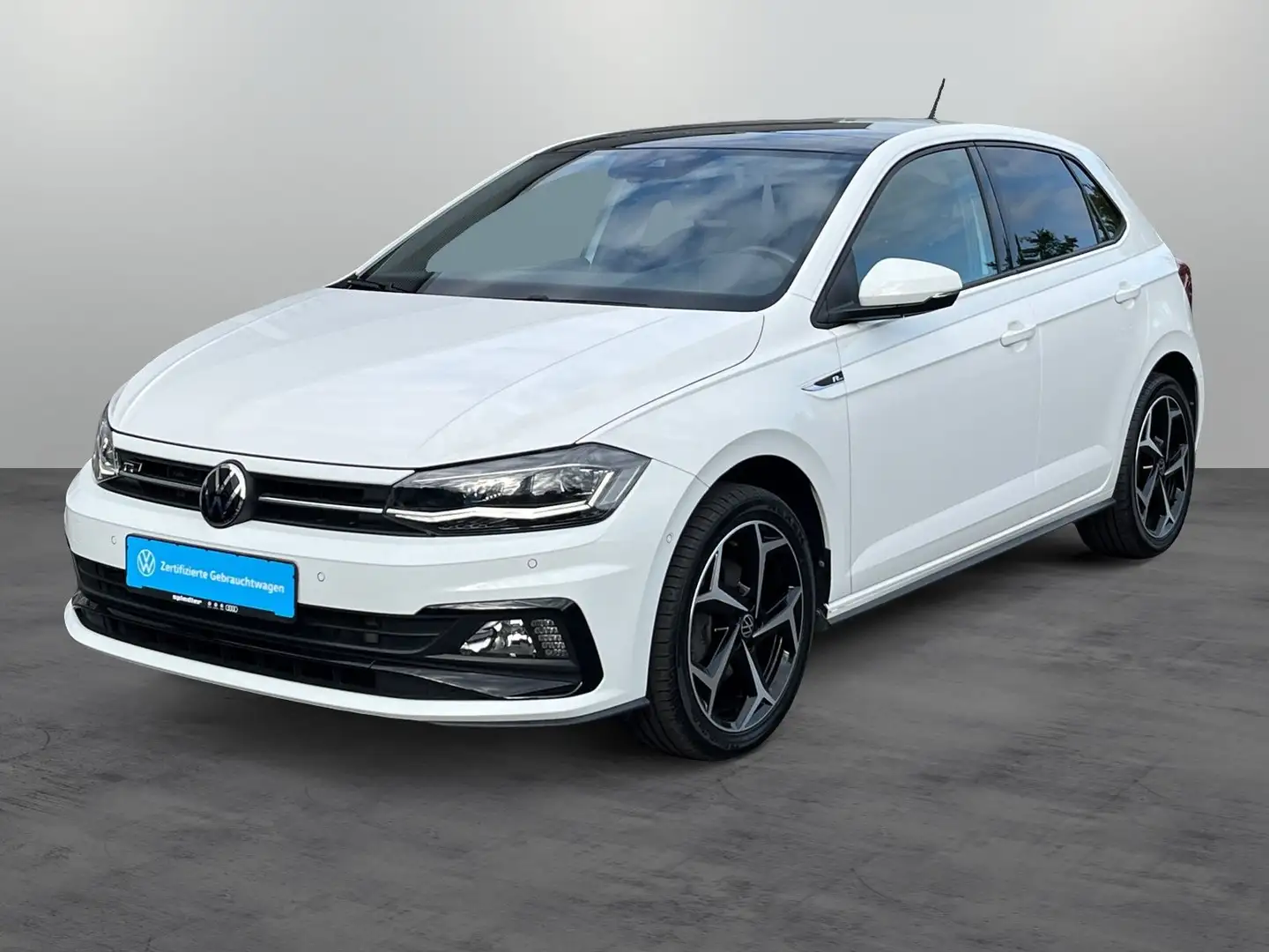 Volkswagen Polo Highline R-Line 1.0 TSI DSG/ LED, ACC, Pano Weiß - 2