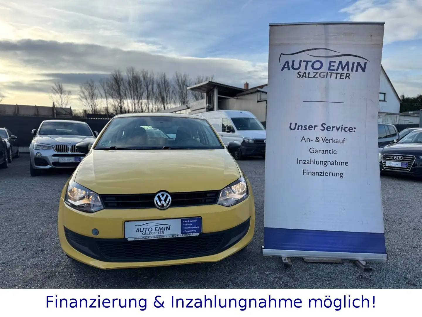 Volkswagen Polo V 1.2 TDI 6R Trendline *KUPPLUNGSSCHADEN!* Jaune - 2