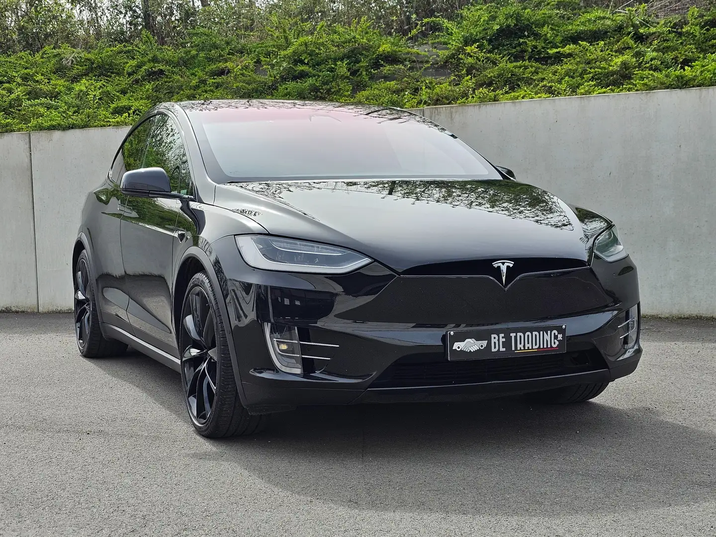 Tesla Model X 100 kWh*100 D* 7 PL* FULL BLACK* Zwart - 1