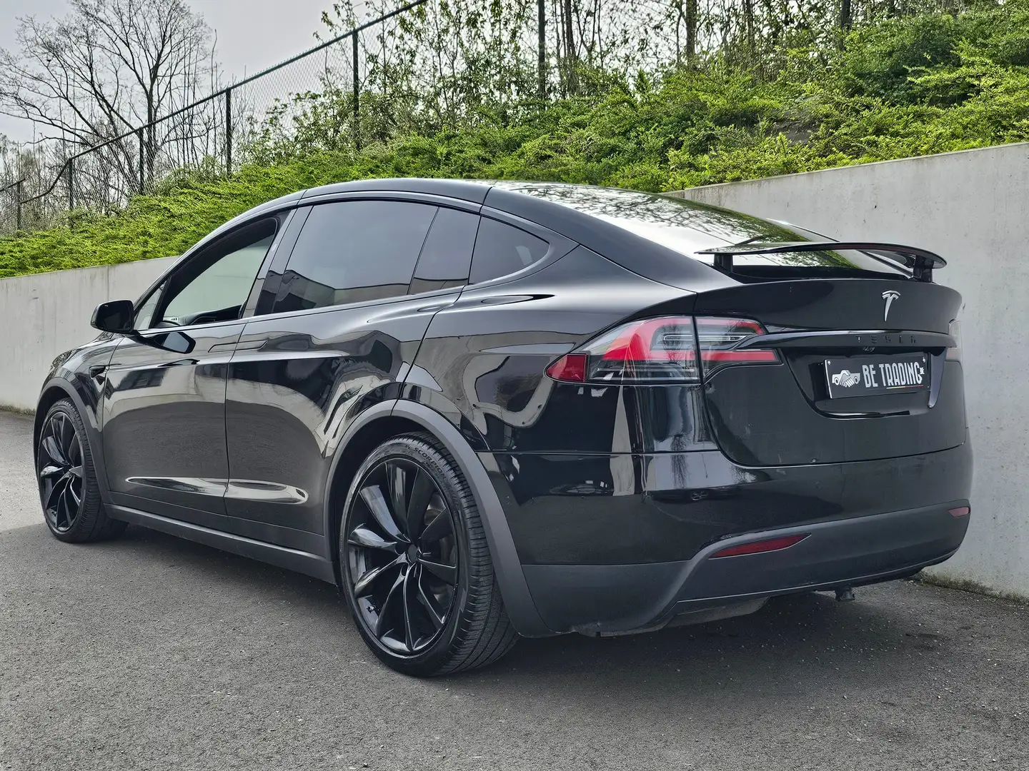 Tesla Model X 100 kWh*100 D* 7 PL* FULL BLACK* Zwart - 2