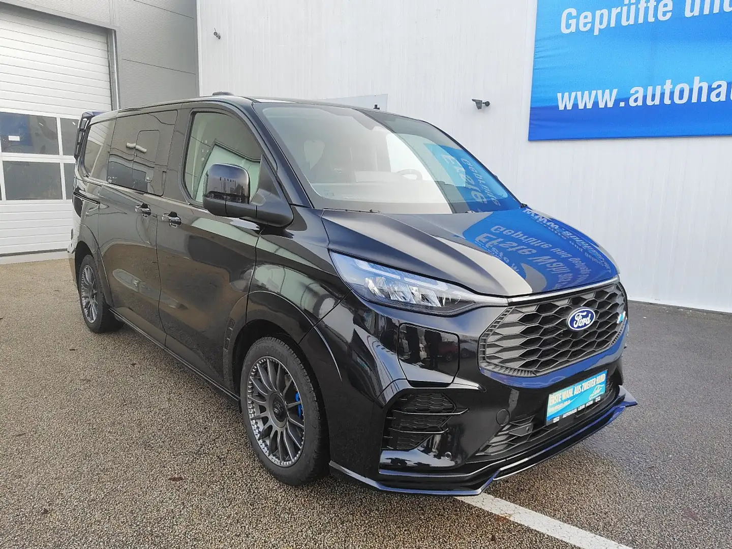 Ford Transit Custom Kasten DK Elektro 210kW L1H1 320 MS-RT Schwarz - 1
