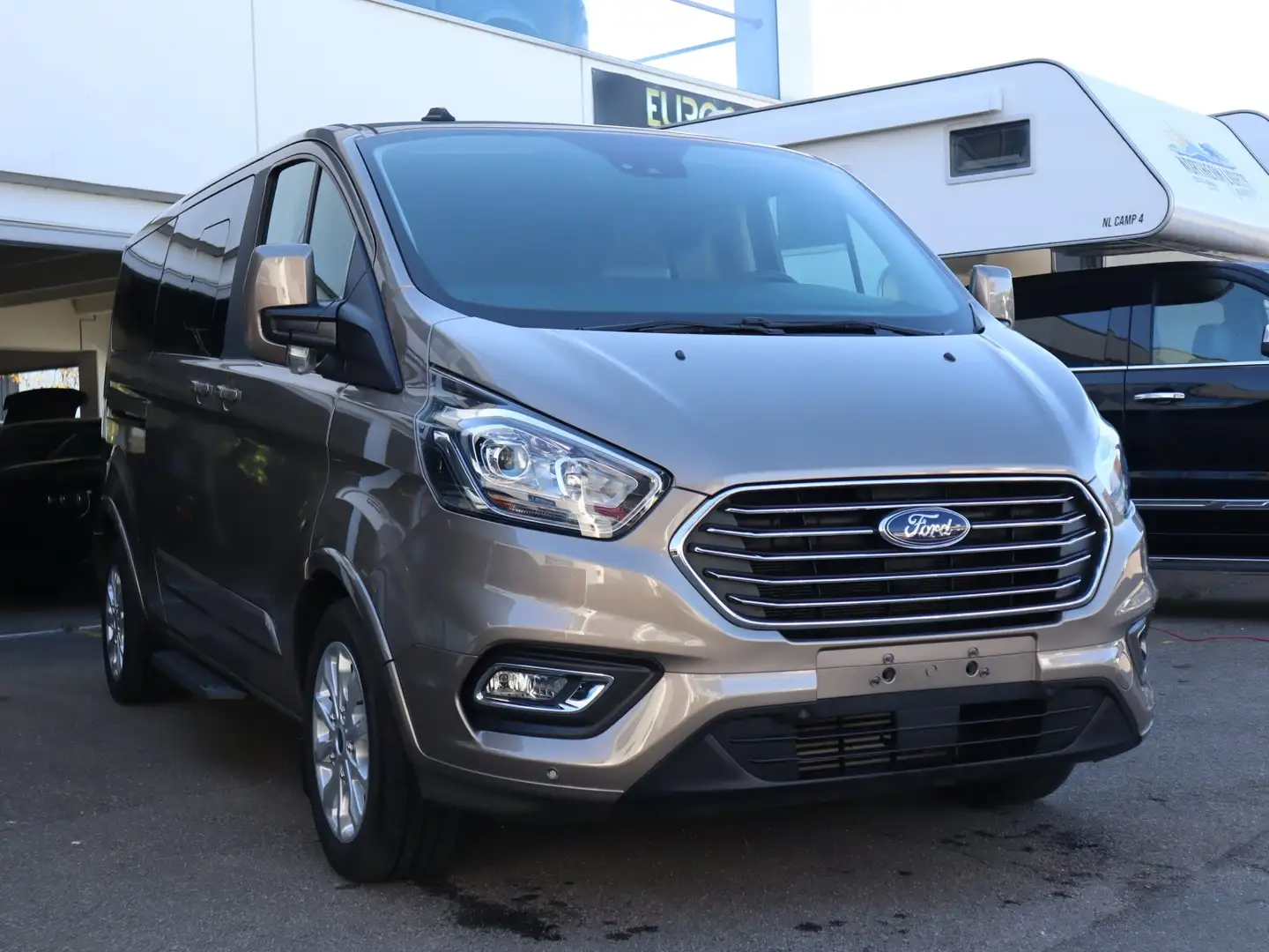 Ford Tourneo Custom 2.0 TDCi 320 L2 Titanium X 8 Sitzer 2.0 TDCi EU6d Argent - 2