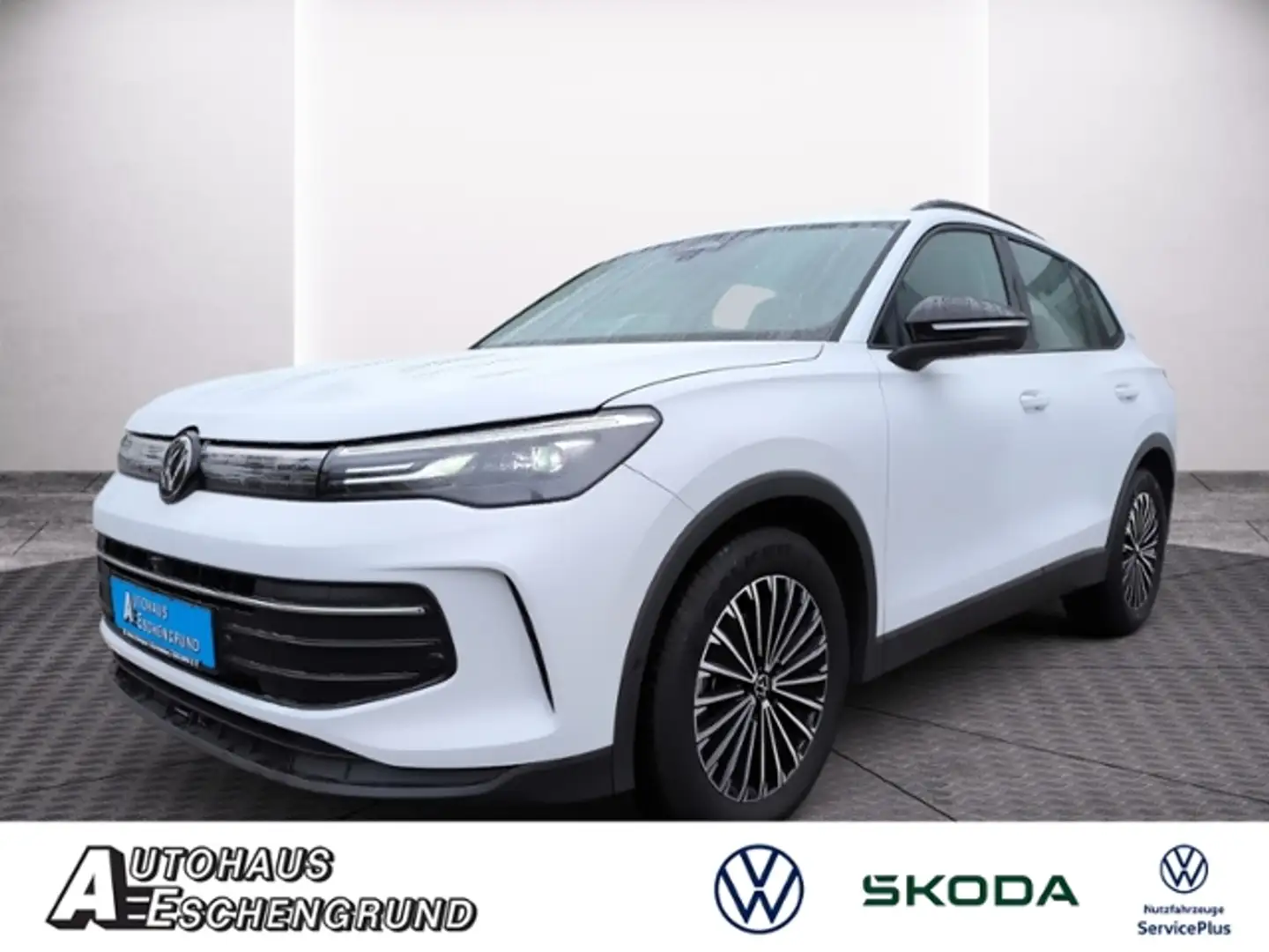 Volkswagen Tiguan 1.5 eTSI OPF DSG Goal ACC LED NAVI AREA VIEW AHK Weiß - 1