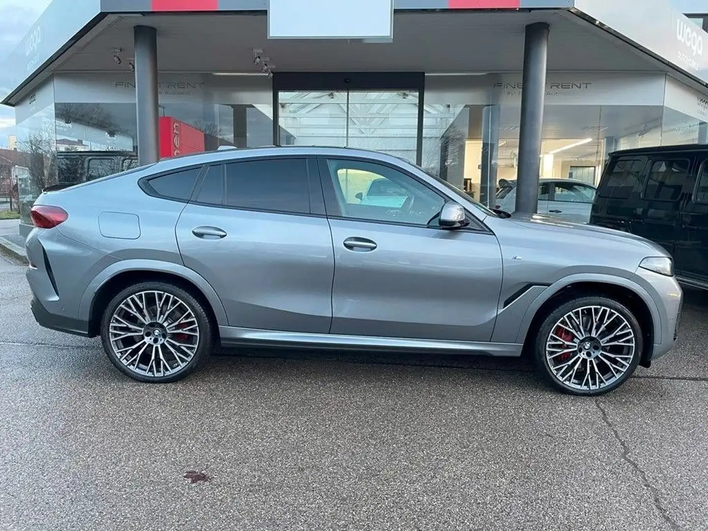 BMW X6 xdrive30d MSport auto *TETTO*IVA ESP.*H&K*22'* Grigio - 2