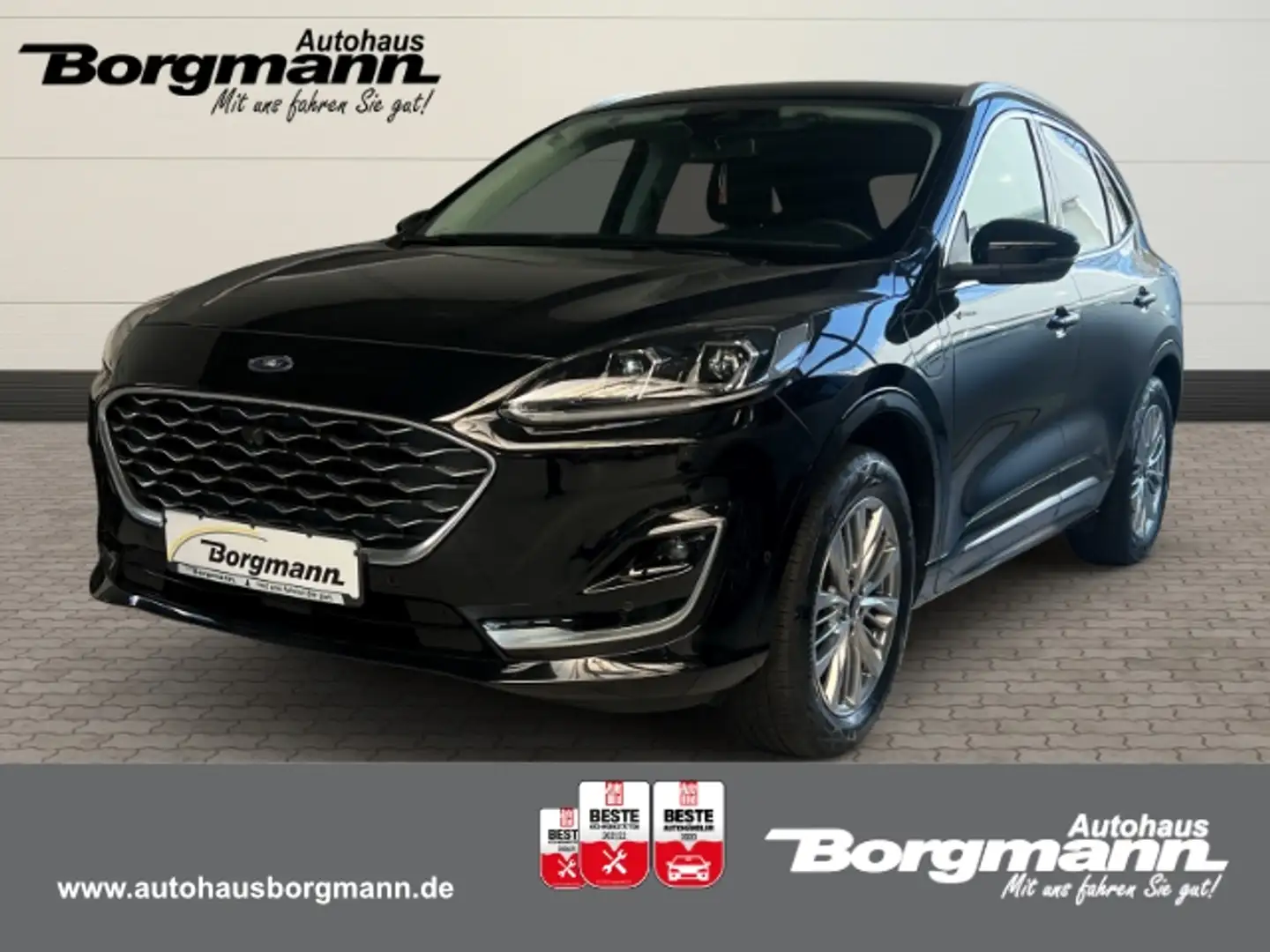 Ford Kuga Plug-In Hybrid Vignale 2.5 Navi - Bluetooth - Sitz Schwarz - 1