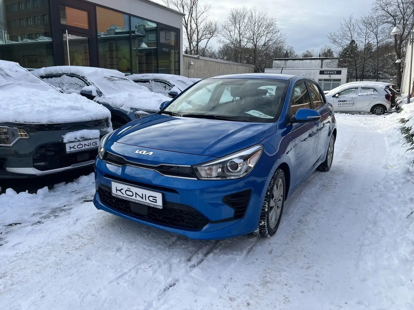 Kia Rio 1.2 VISION CONNECT Allwetter Blau - 1