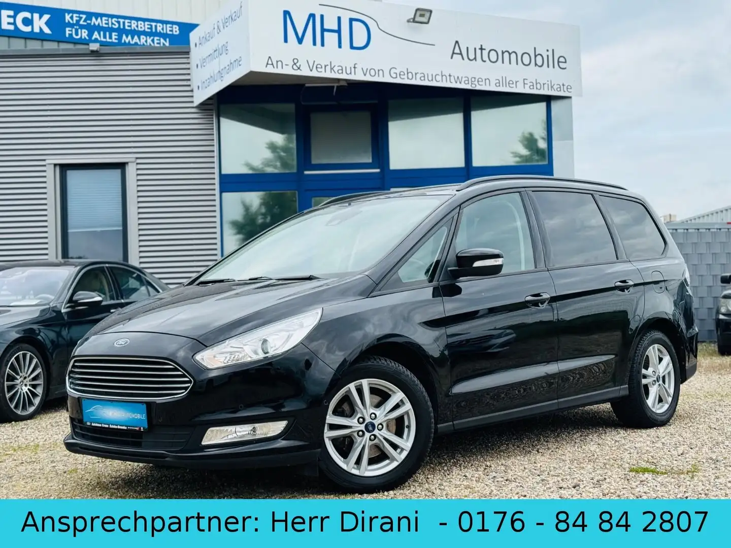 Ford Galaxy Business 2.0 EcoBoost Aut. 7 Sitzer*AHK Noir - 1