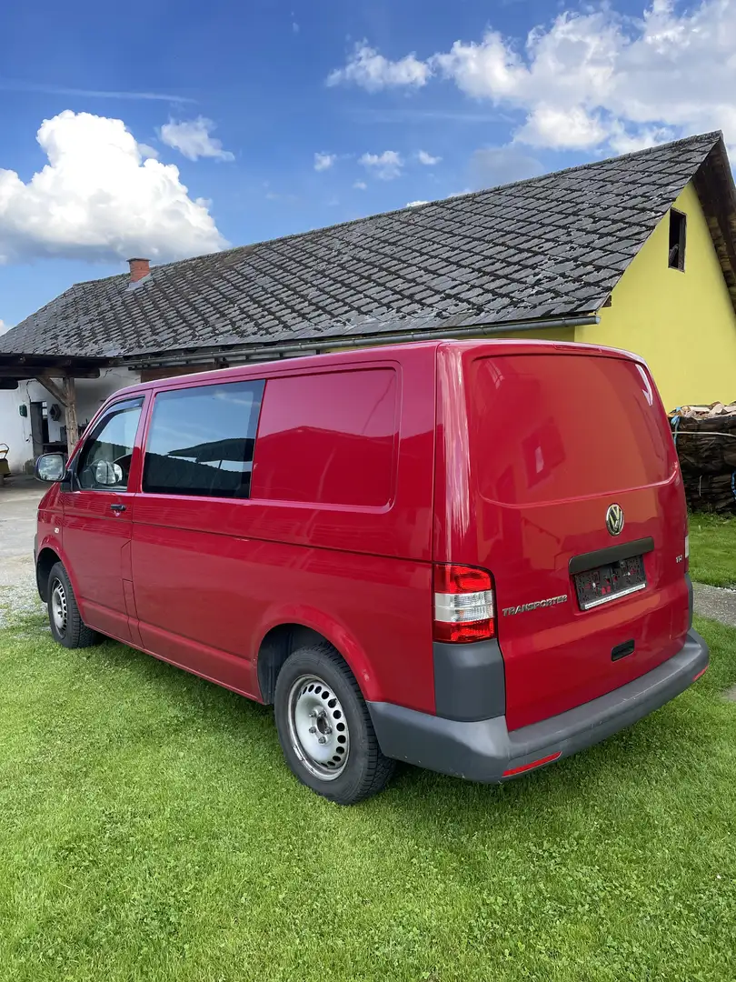 Volkswagen T5 Transporter Rot - 2