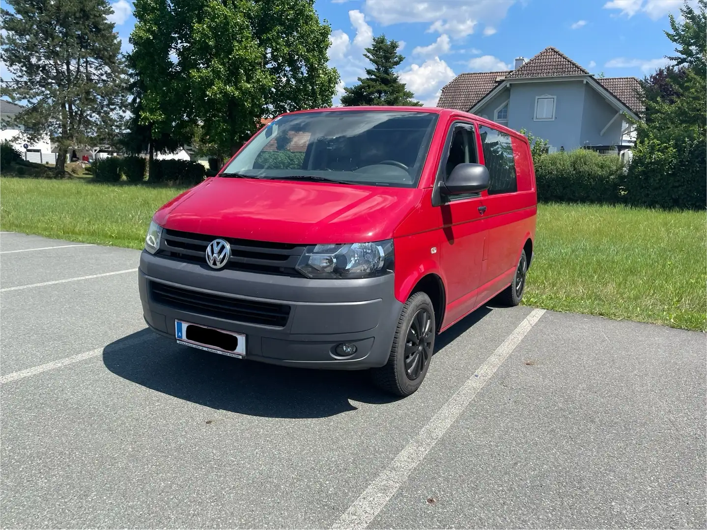Volkswagen T5 Transporter Campervan Rot - 1