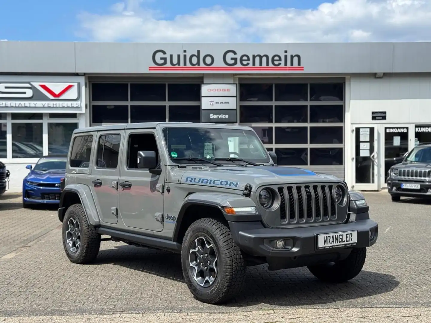 Jeep Wrangler Unlimited Rubicon 4xe Plug-In Hybrid Серый - 1