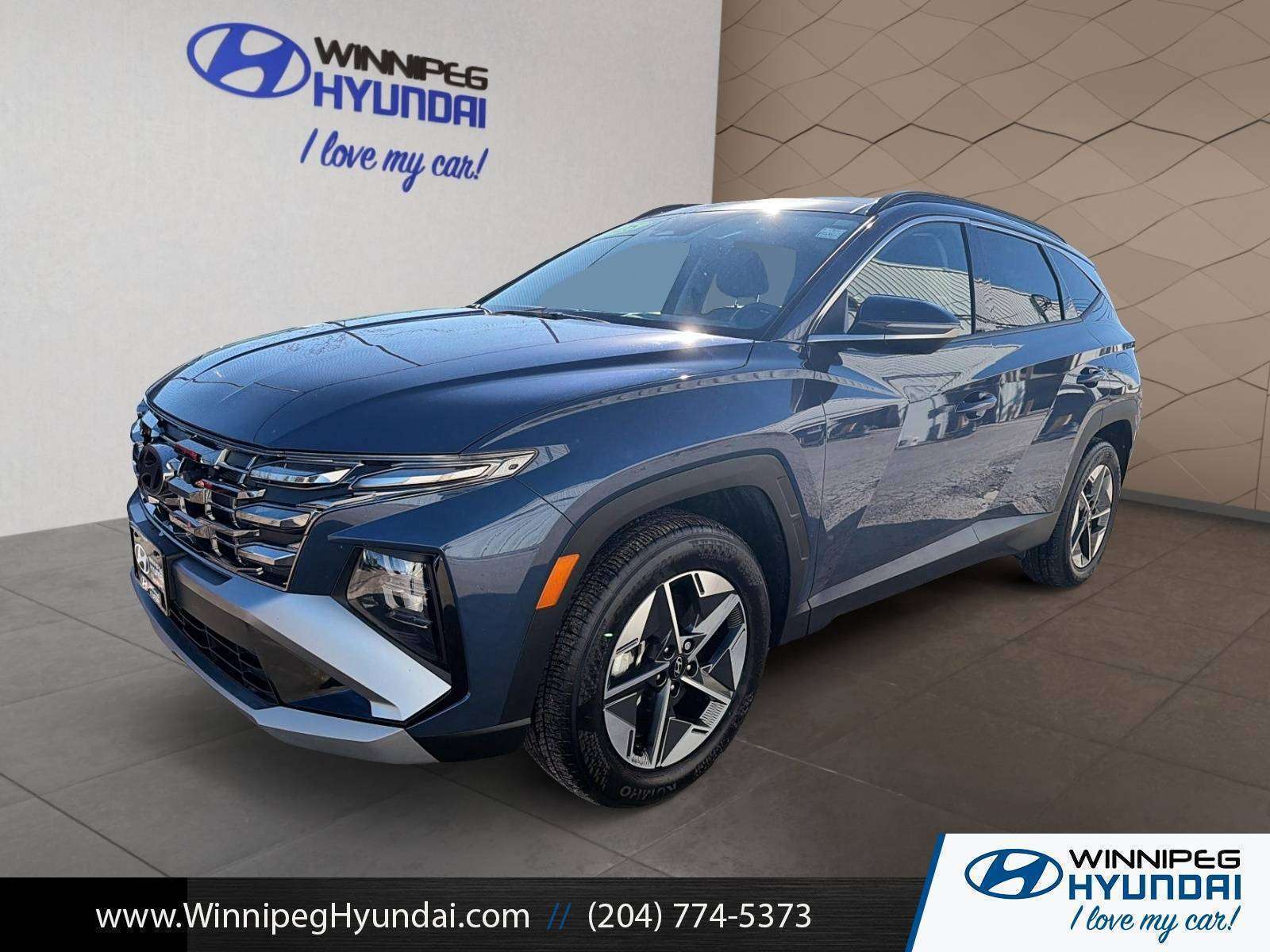 Blue 2025 Hyundai Tucson SUV / Crossover All-Wheel Drive 8-Speed Automatic