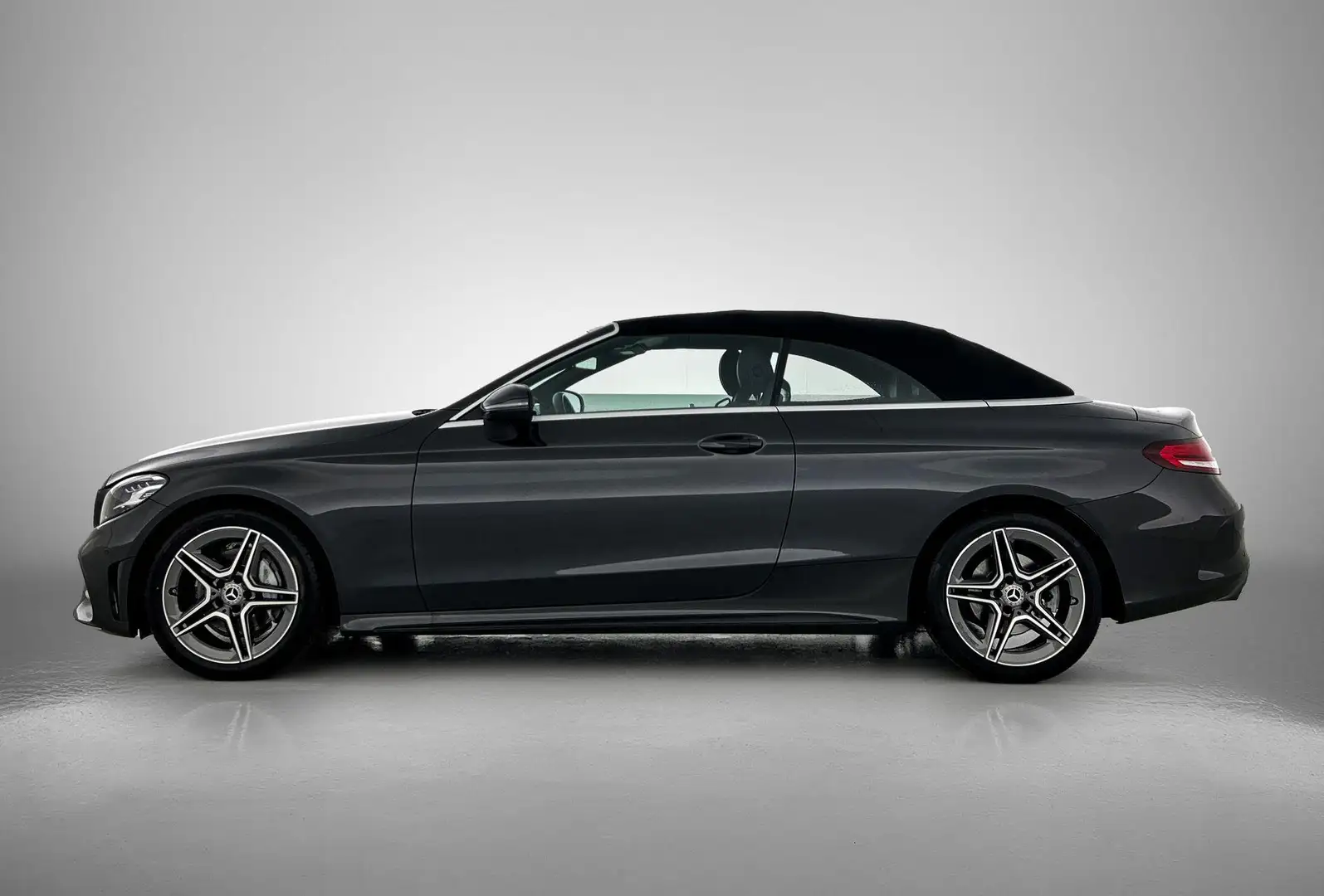 Mercedes-Benz C 180 Cabrio Sport Edition | LEDER ALCANTARA INTERIEUR | Grijs - 2
