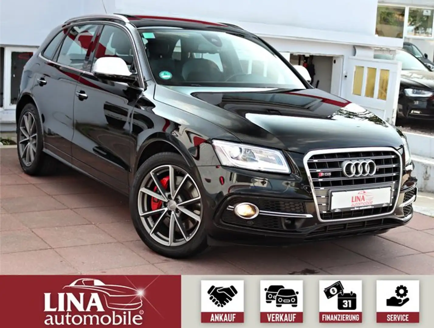 Audi SQ5 Comp. 3.0 TDI Quat. 2Hd*STANDHZ*B&O*PANO*ACC Schwarz - 1