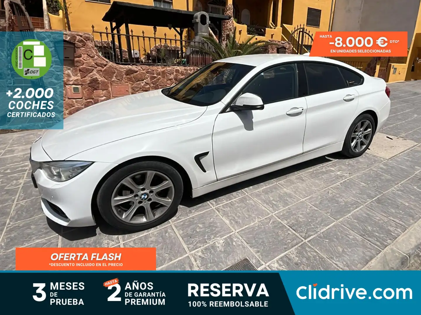 BMW 418 418dA Gran Coupé Blanco - 1