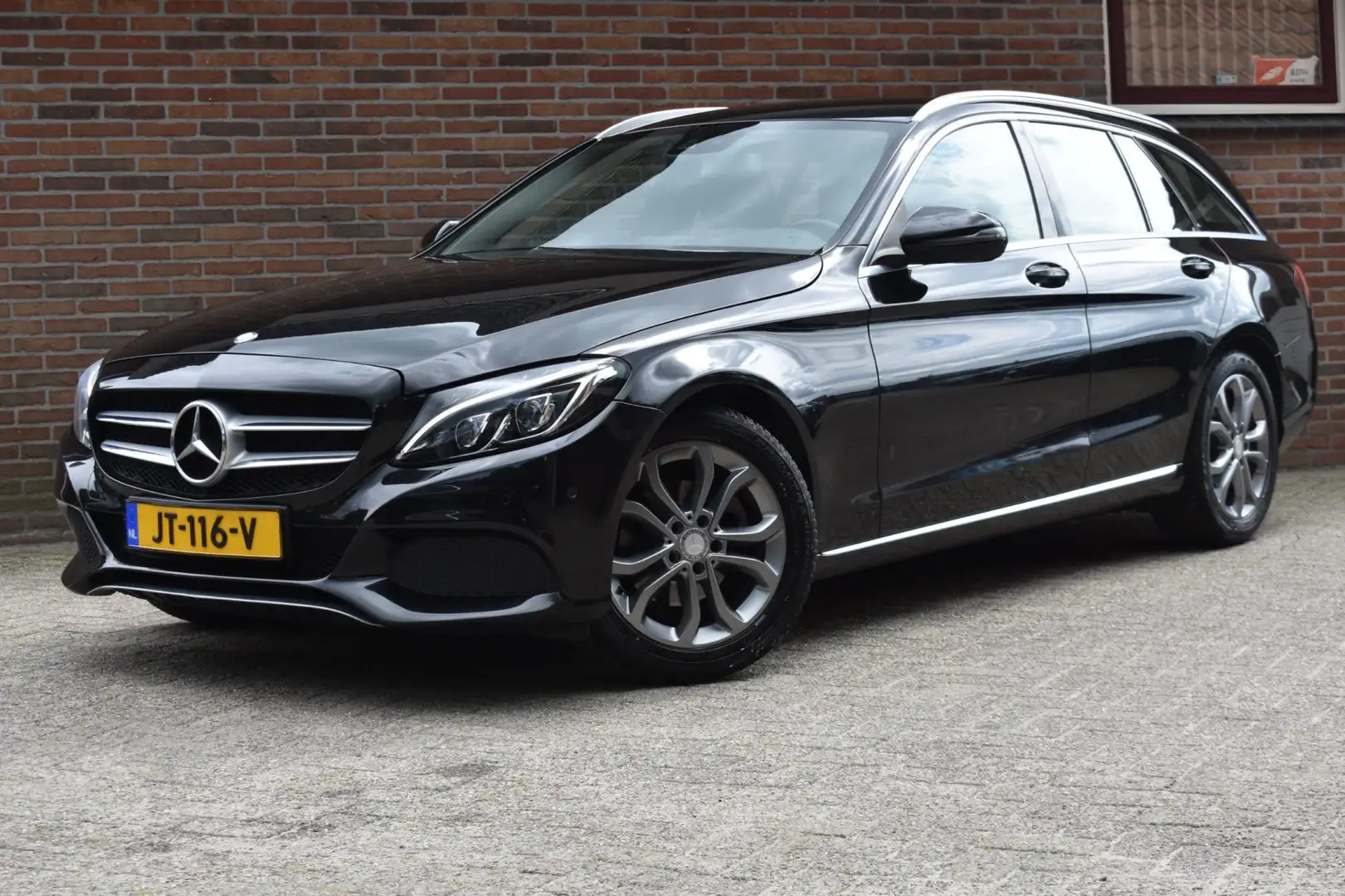 Mercedes-Benz C 180 Estate Lease Edition '16 LED Clima Navi Cruise Inr Negro - 1