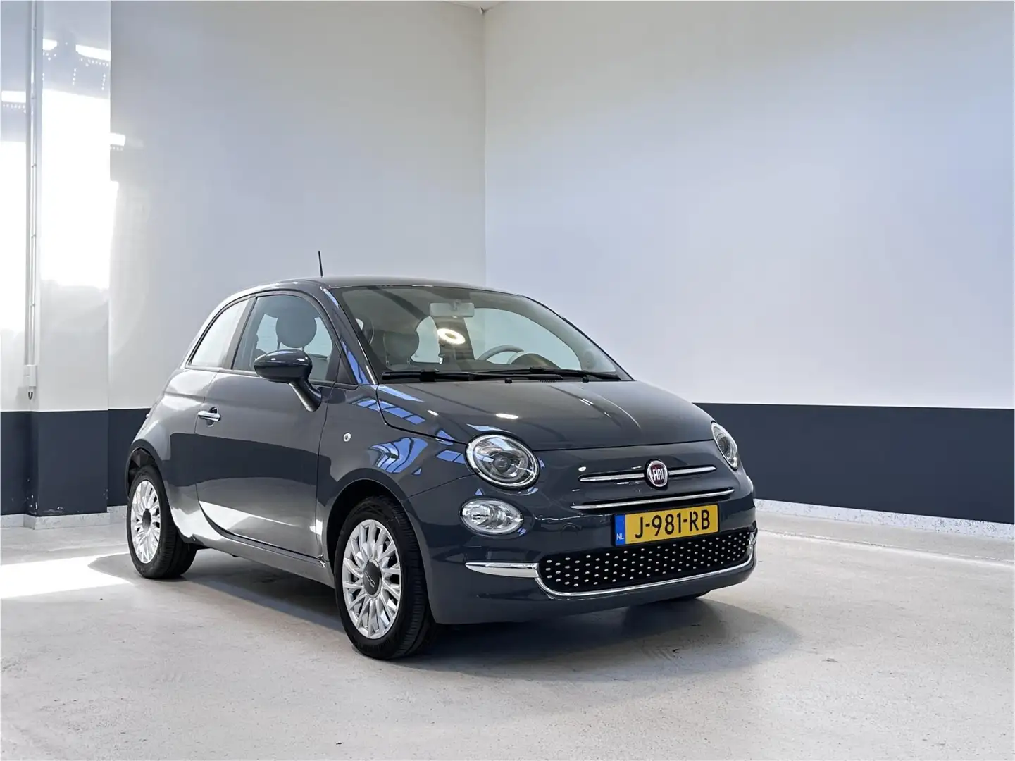 Fiat 500 1.0 Hybrid Lounge | NL | 2 Eig | LM velgen | Bluet Gris - 1