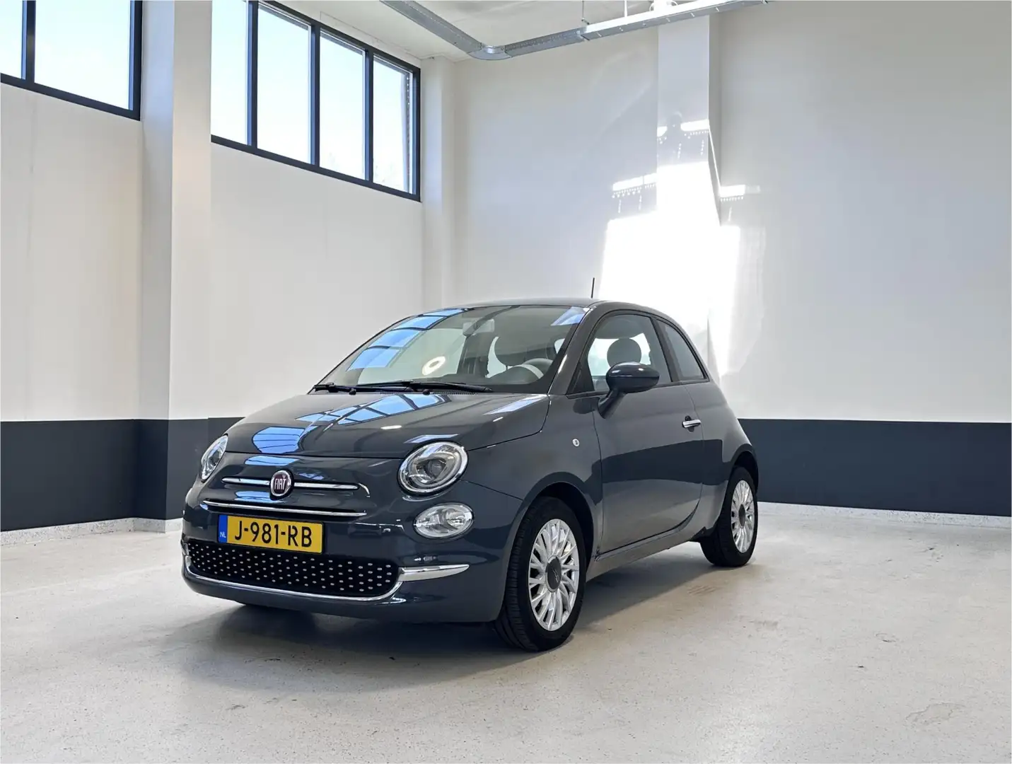 Fiat 500 1.0 Hybrid Lounge | NL | 2 Eig | LM velgen | Bluet Gris - 2