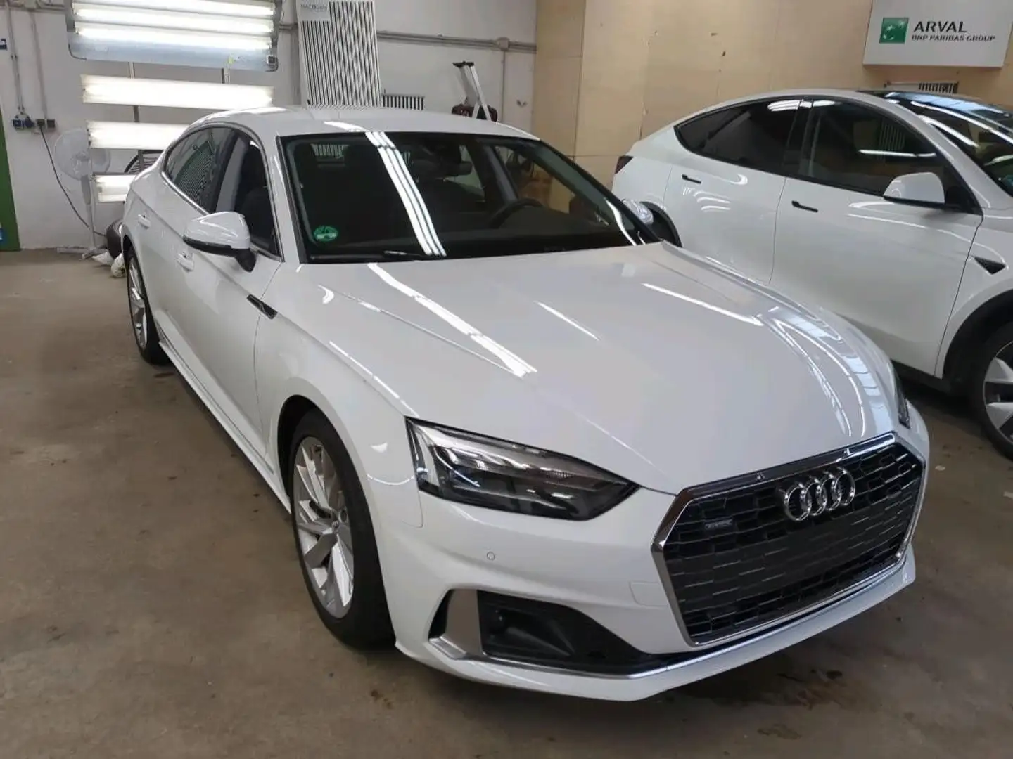 Audi A5 SB 40 TDI Aut quattro advanced MMI+ Kamera 18 Weiß - 1