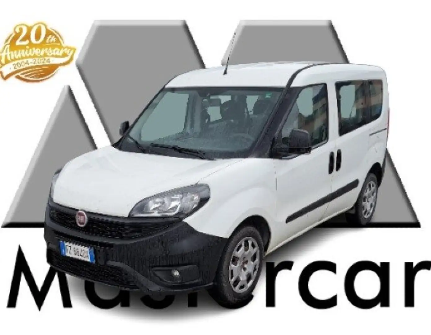 Fiat Doblo combi N1 1.3 mjt 95cv CH1 Easy S&S - FZ884DX Blanc - 1