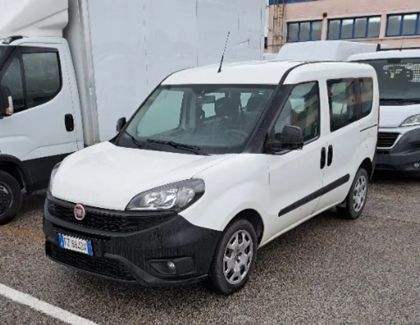 Fiat Doblo combi N1 1.3 mjt 95cv CH1 Easy S&S - FZ884DX Blanc - 2