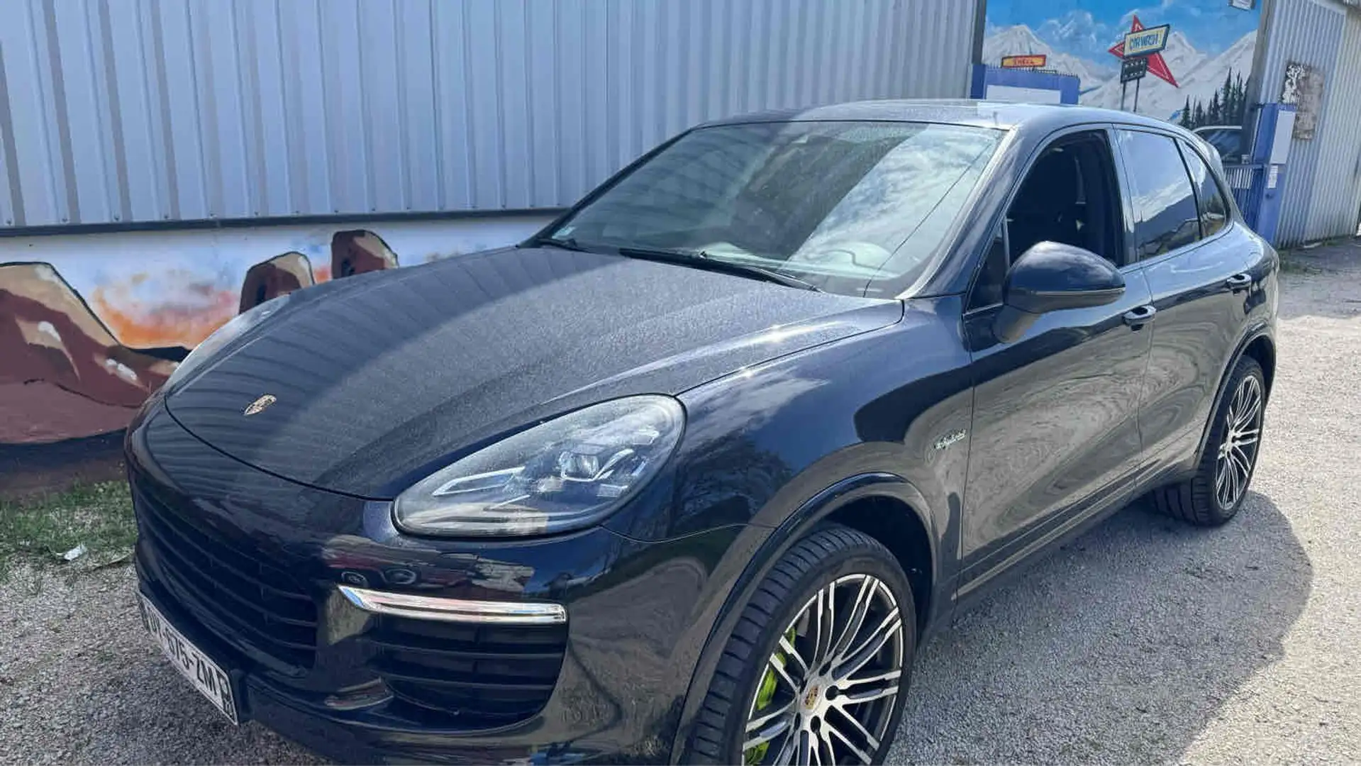 Porsche Cayenne 3.0 S E-Hybrid 2995cm3 416cv REPRISE POSSIBLE Blauw - 2
