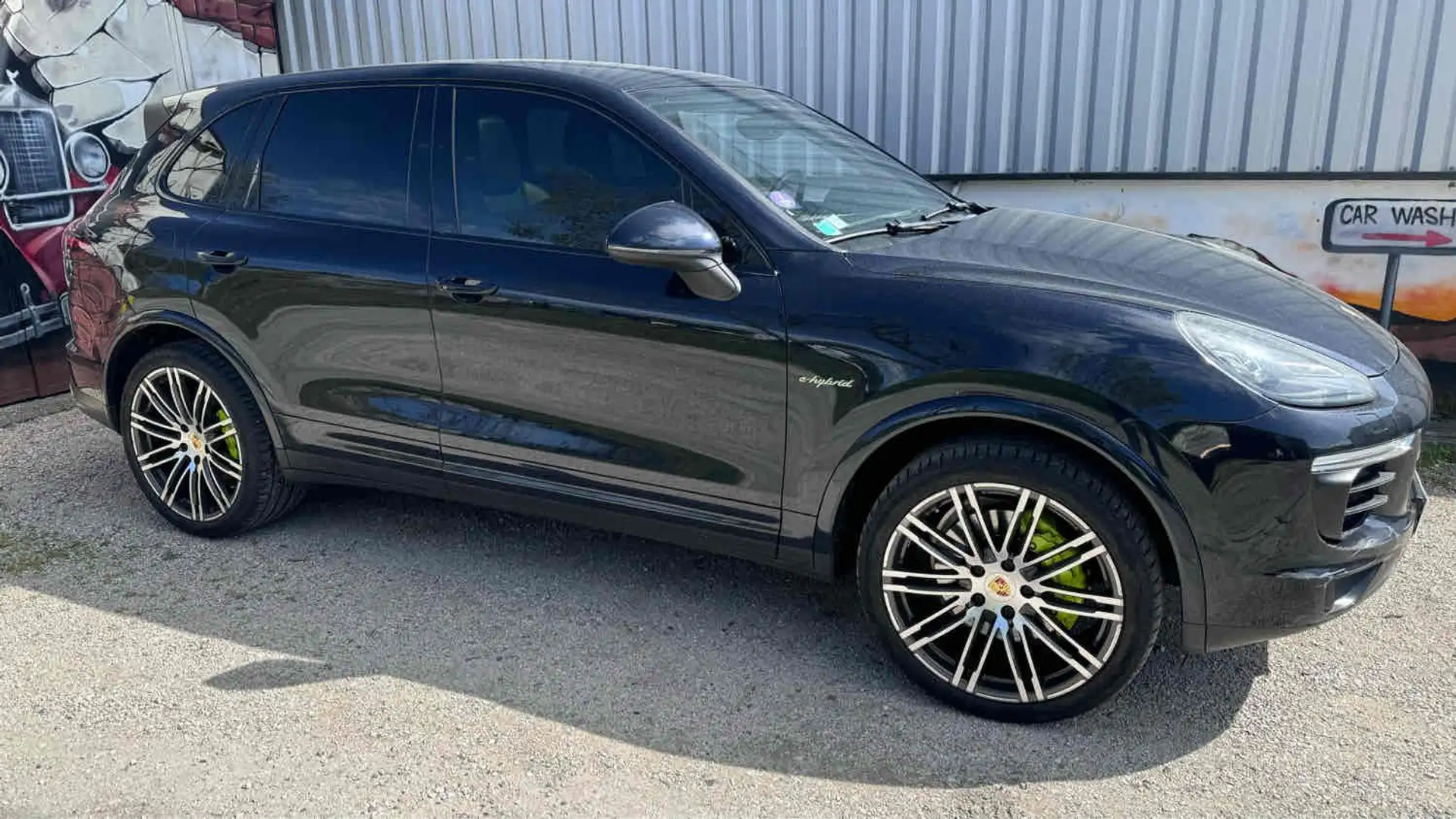 Porsche Cayenne 3.0 S E-Hybrid 2995cm3 416cv REPRISE POSSIBLE Bleu - 1