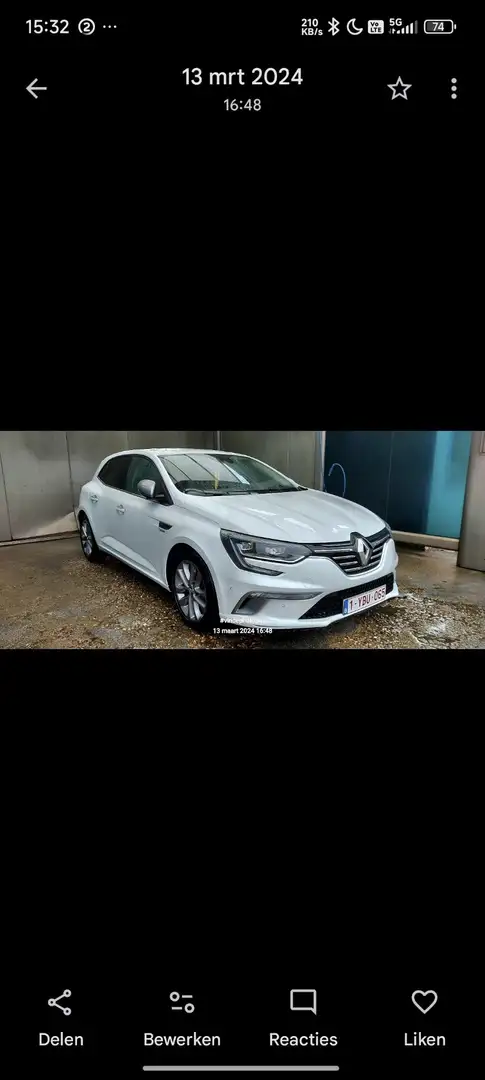 Renault Megane TCe 140 GPF GT LINE - 1