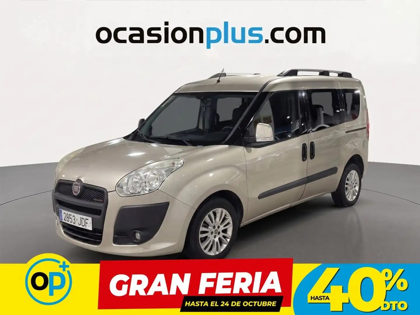 Fiat Dobló Panorama 1.6Mjt Dynamic E5+ Beige - 1
