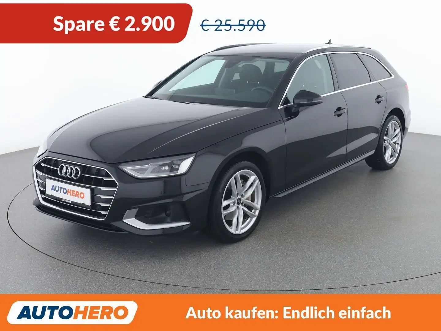Audi A4 40 TDI advanced Schwarz - 1