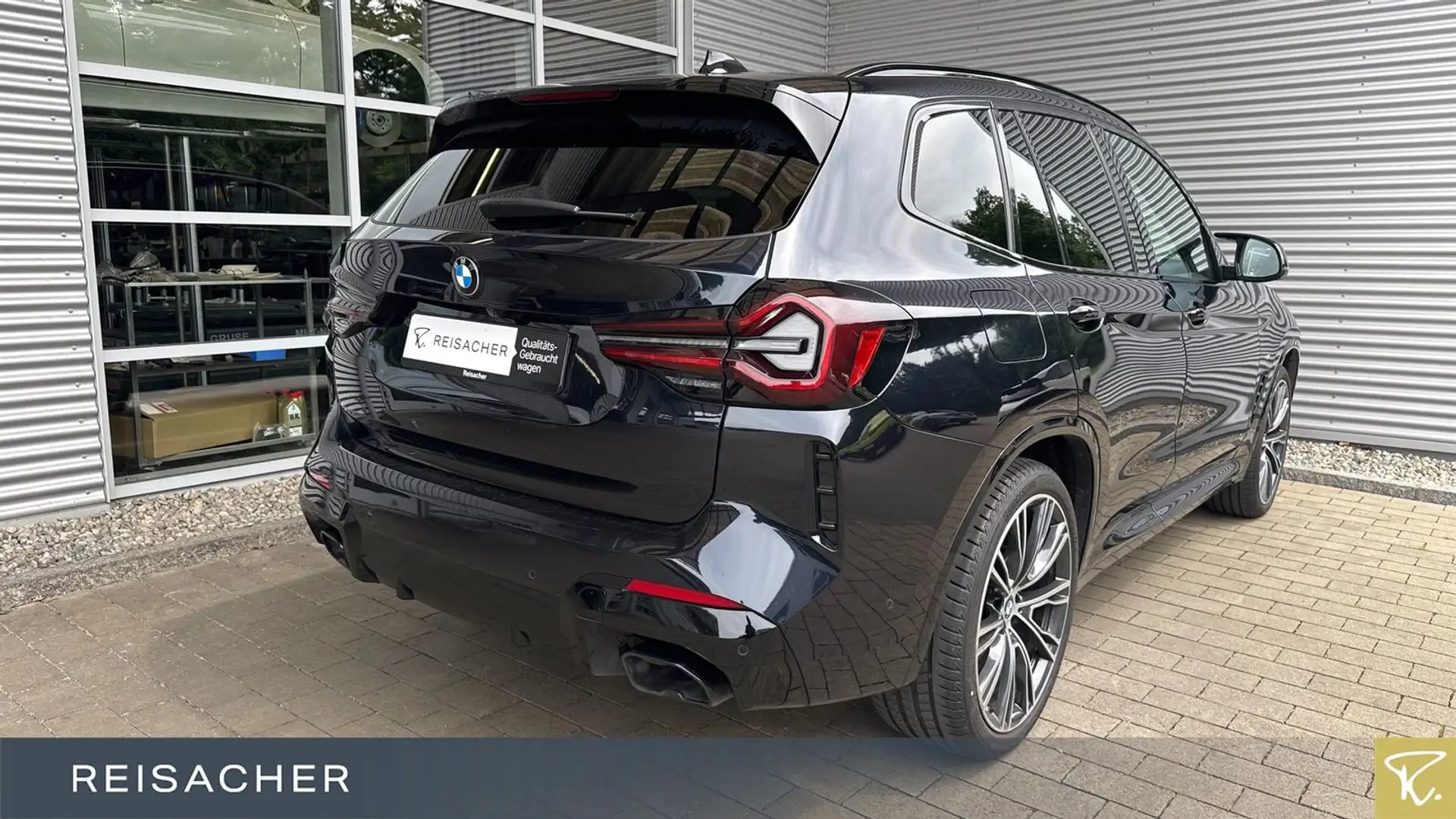BMW X3 M dA Navi HUD Laser AHK 360° ACC 21"LM Negro - 2