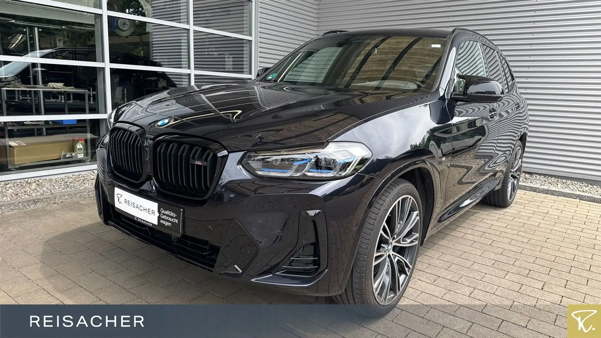 BMW X3 M dA Navi HUD Laser AHK 360° ACC 21"LM Negro - 1