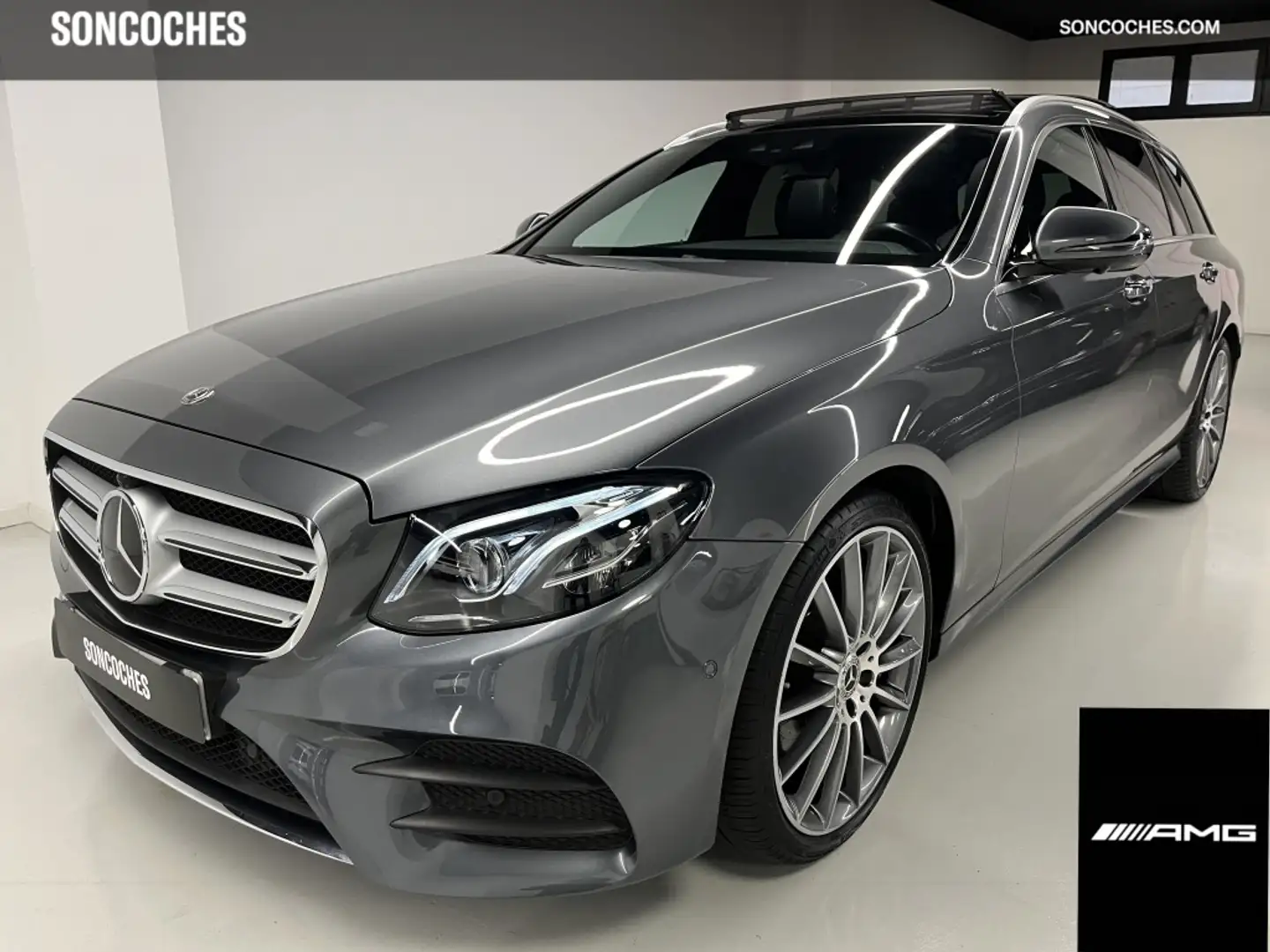 Mercedes-Benz E 400 Estate 400d 4Matic 9G-Tronic (9.75) Gris - 2