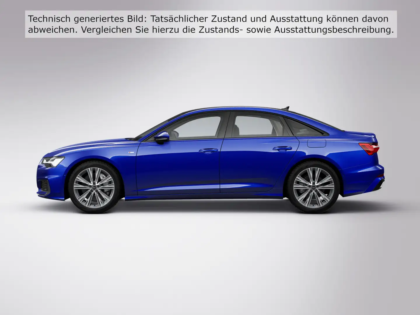 Audi A6 50 TFSIe qu S line Business*HDMatri Blau - 2