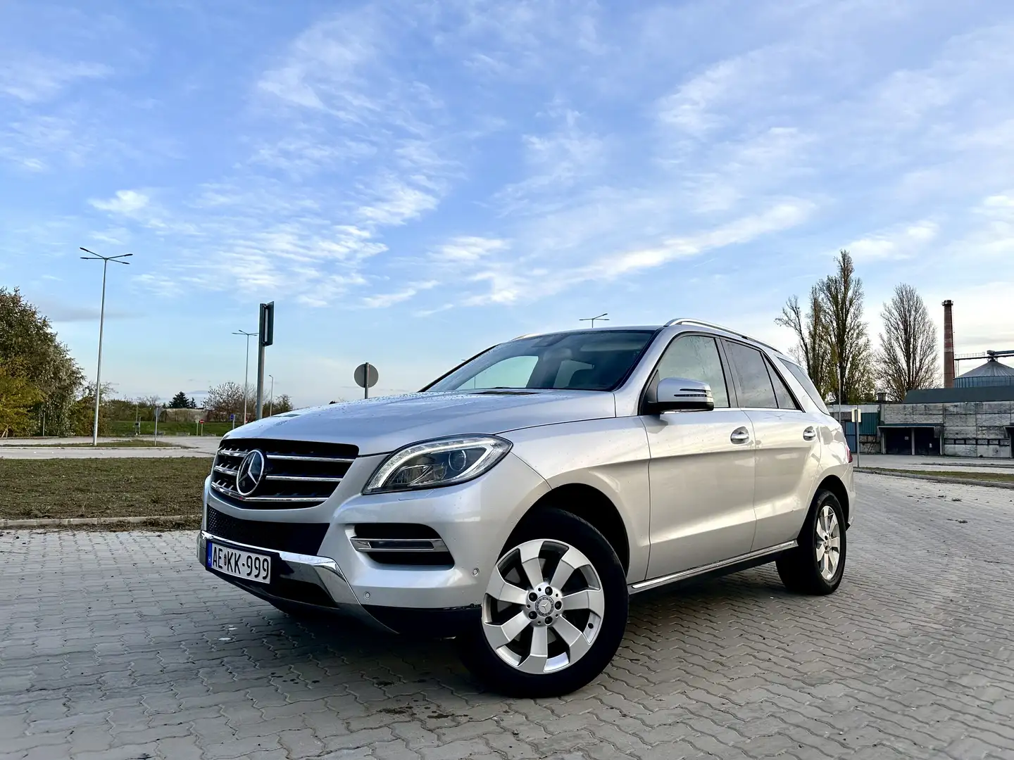 Mercedes-Benz ML 350 BlueTEC 4MATIC 7G-TRONIC Silber - 1