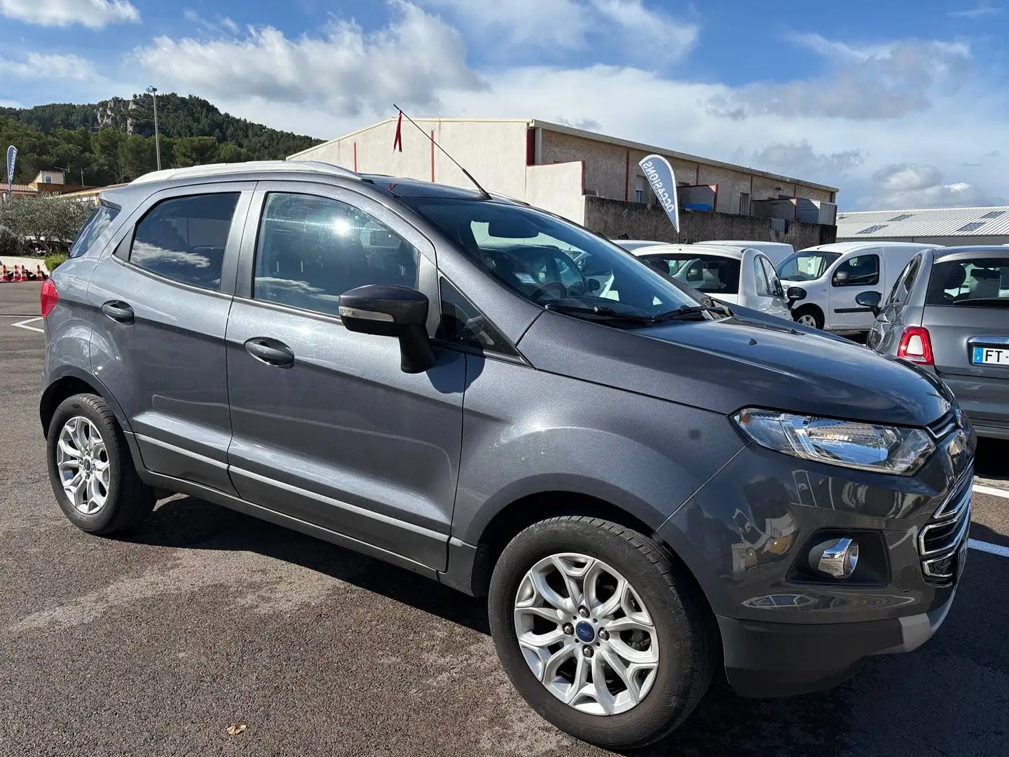 Ford EcoSport 1.5 TDCi 95ch FAP Titanium Gris - 1