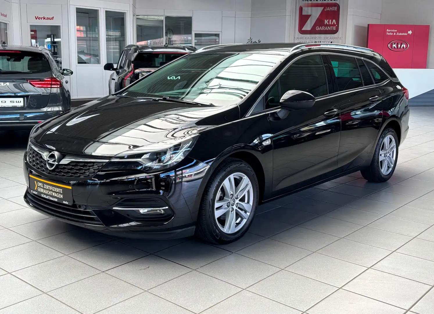 Opel Astra 1.4 Automatik "Elegance" *Navi*IntelliLux*SHZ*LHZ* Negro - 2