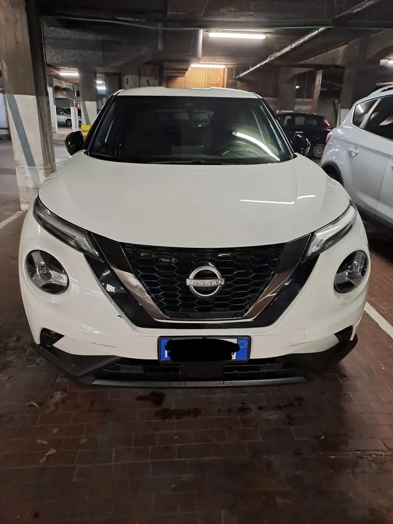 Nissan Juke 1.0 dig-t Acenta 114cv dct Blanco - 1