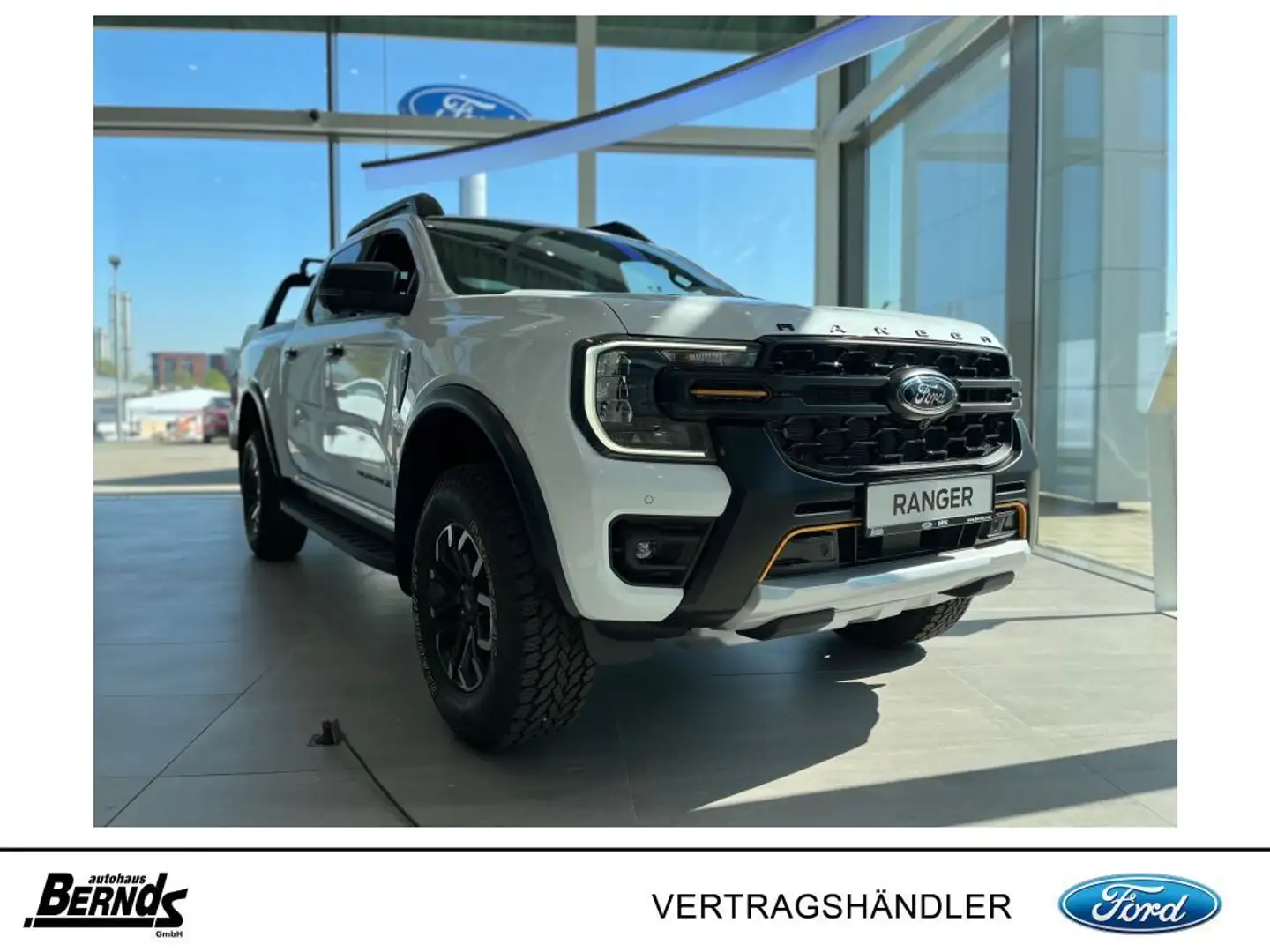 Ford Ranger 2,0 l EcoBlue Doppelkabine Autm. Wildtrak X ACC Blanc - 1