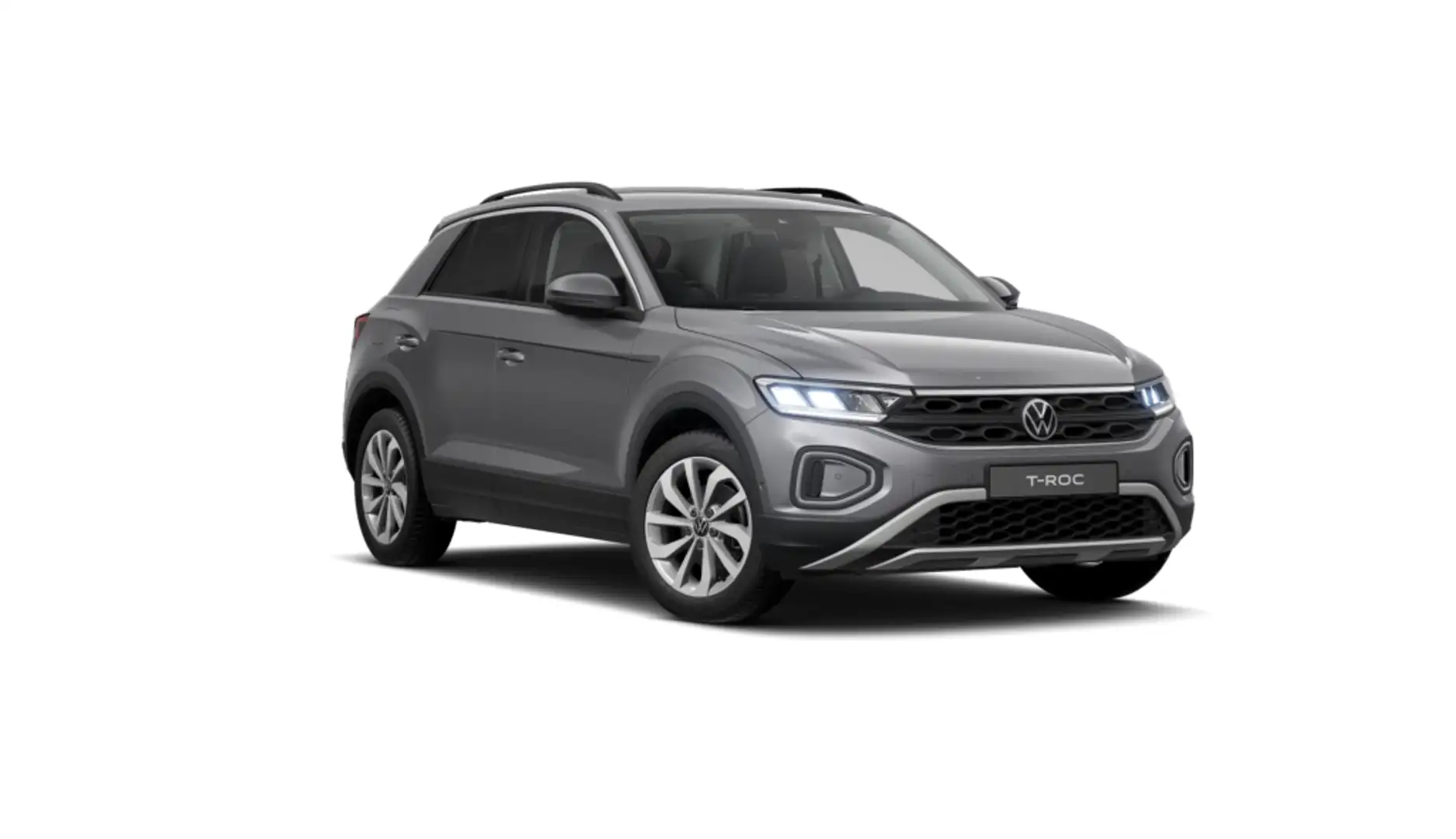 Volkswagen T-Roc 1.5 TSI Más DSG7 110KW Gris - 2