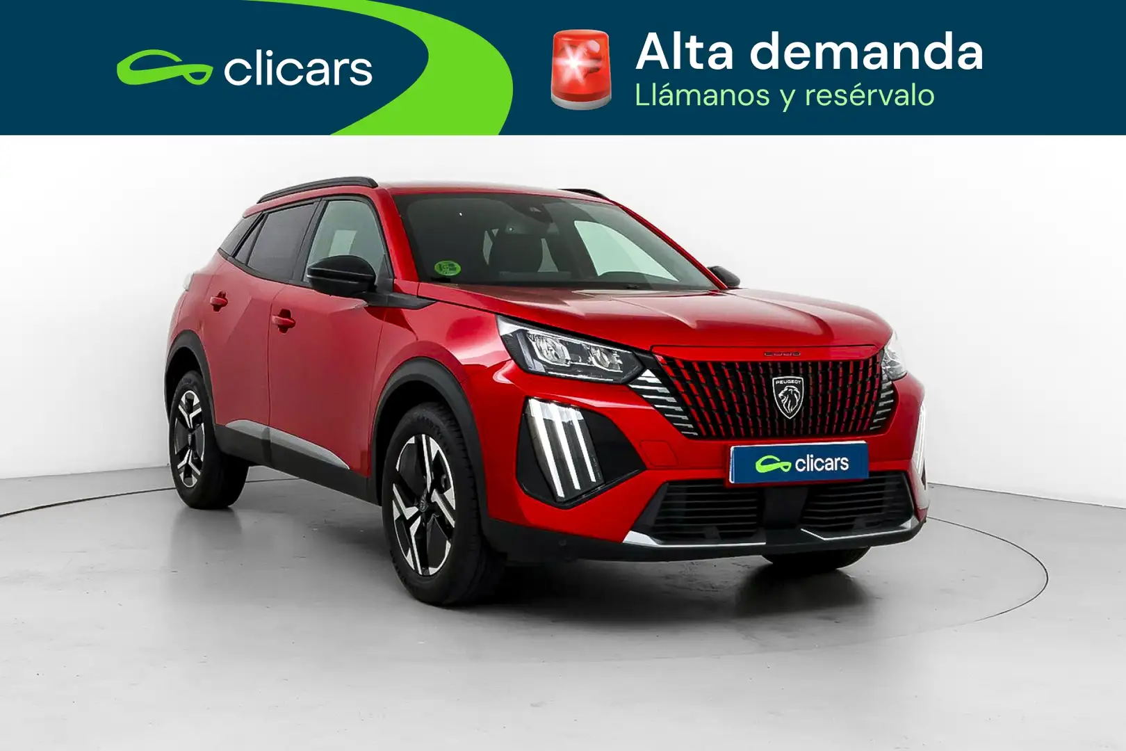 Peugeot 2008 1.2 PureTech S&S Allure 100 Rojo - 2