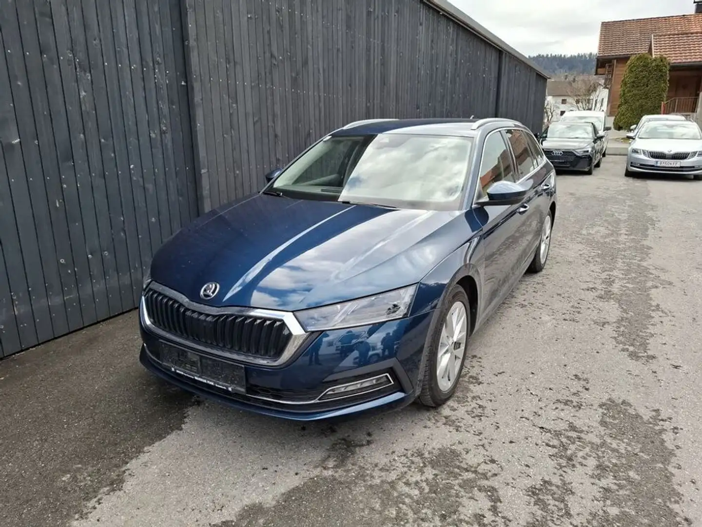 Skoda Octavia Style TDI DSG Bleu - 1