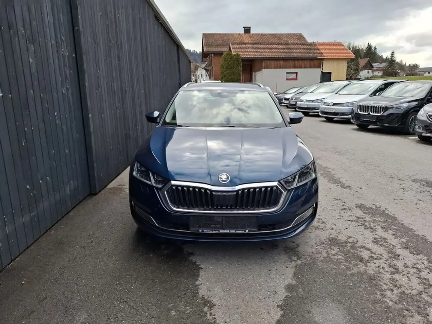 Skoda Octavia Style TDI DSG Bleu - 2